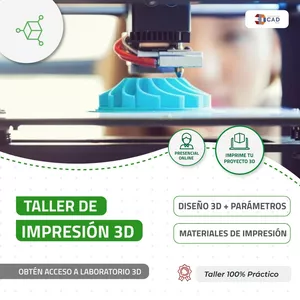 Imagen de portada para Curso online Curso de Impresión 3D para Principiantes