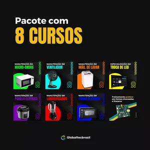 Imagem de capa para o Curso online 8 em 1 do absoluto zero ao nível profissional