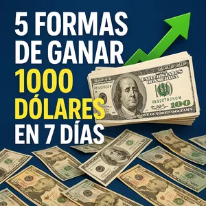 Imagen de portada para Ebook 5 formas de ganar 1000 dólares en 7 días