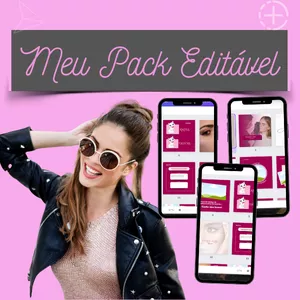 Imagem de capa para o Curso online Meu Pack Editável 
