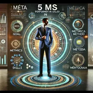 Imagem de capa para o Ebook Kit Plus 5 Ms Performance em Vendas | Mapa Mental + e-book 05 Ms + Diário de Bordo no mercado moveleiro.