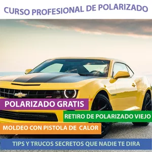 Imagem principal do produto 🚗 Curso completo de Polarizado Automotriz 🔥