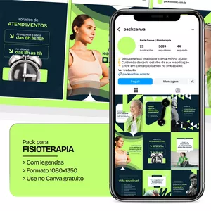 Imagem do curso Pack Canva - Fisioterapia