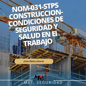 Imagen de portada para Curso online NOM-031-STPS, CONSTRUCCION-CONDICIONES DE SEGURIDAD Y SALUD EN EL TRABAJO