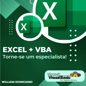 Imagem de capa para o Ebook Criando Magia com o VBA - E-book