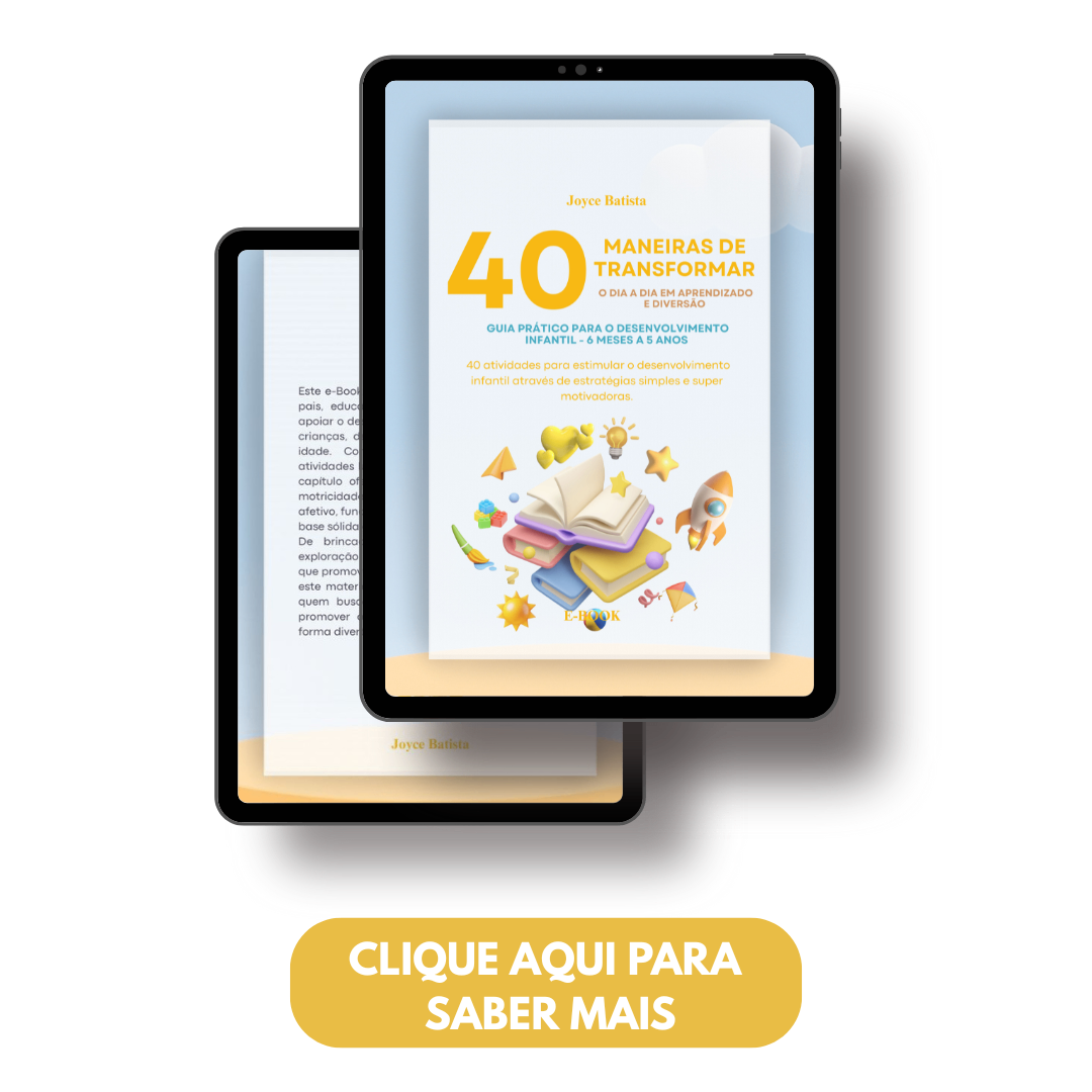 Ebook 40 atividades de 6 meses a 5 anos
