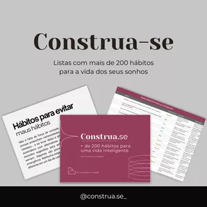 Imagem de capa para o Ebook Construa-se