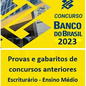 Imagem de capa para o Ebook Consurso Banco do Brasil - Provas e gabaritos