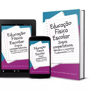 Imagem de capa para o Ebook Educação Física Escolar Métodos e Conceitos Jogos Cooperativos 