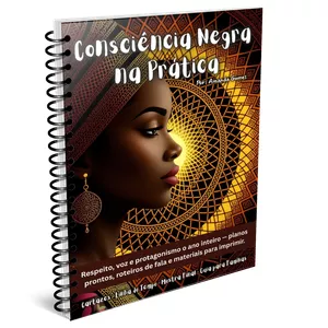 Imagem de capa para o Ebook Consciência Negra na Pratica 