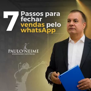 Imagem de capa para o Curso online 🌟 7 passos para fechar vendas pelo WhatsApp 🚀