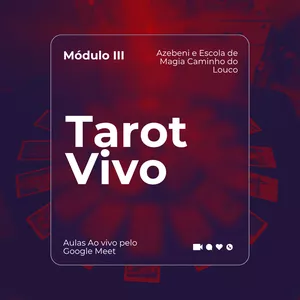 Imagem de capa para o Curso online Tarot Vivo - Mód III