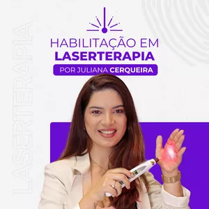 Imagem de capa para o Curso online Habilitação em Laserterapia