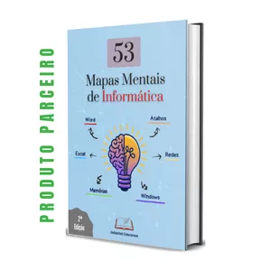 Imagem de capa para o Ebook Mapas Mentais de Informática