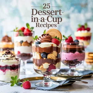 Cover image for Online course 25 Dessert-in-a-Cup Recipes