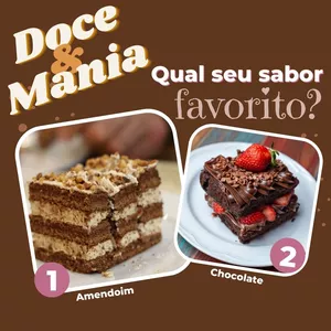 Imagem de capa para o Ebook Doce &amp; Mania
