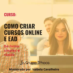 Imagem de Criação de cursos online e EAD criado por Grupo Trhoca na hotmart