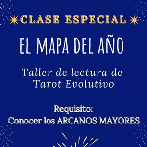 Imagen de portada para Curso online El Mapa del Año.  Taller de Tarot Evolutivo