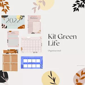Imagem principal do produto Kit Organizacional Green Life