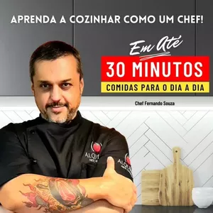 Imagem de capa para o Curso online Culinária Rápida e Prática em Até 30 minutos