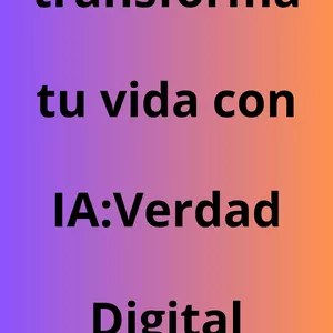 Imagen de portada para Ebook Transforma tu vida con IA: Tu Guía de Transformación Digital