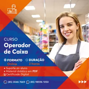 Imagem do curso Curso Completo Operador de Caixa