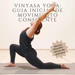 Imagen de portada para Ebook "Vinyasa yoga: Guía inicial de movimiento consciente"