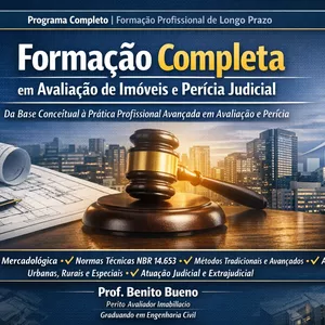 Imagem de capa para o Curso online Formação Completa em Perícia Judicial e Avaliação de Imóveis