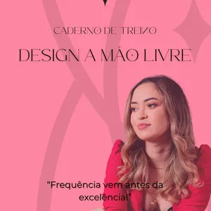 Imagem de capa para o Ebook Caderno de treino DESIGN A MÃO LIVRE 
