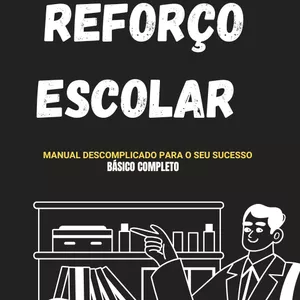 Imagem de capa para o Ebook Reforço Escolar - guia básico 