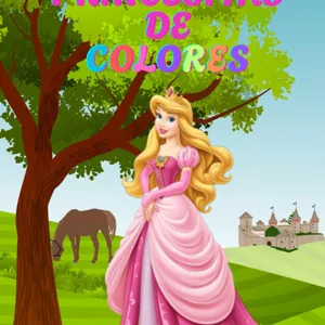Imagen de portada para Ebook Libro para Colorear - "Princesitas de Colores".