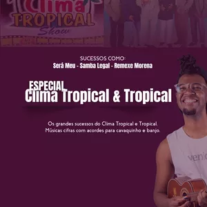Imagem de capa para o Ebook Coletânea Clima Tropical e Grupo Tropical - Tocar Pernambuco