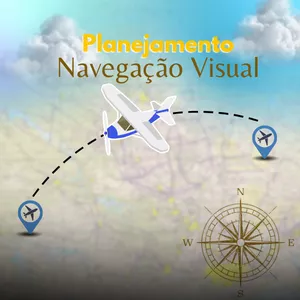 Imagem de capa para o Curso online Planejamento de Voo Visual e Estimado