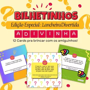 Imagem de capa para o Ebook Bilhetinhos - Especial Lancheira Divertida