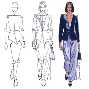 Imagem de capa para o Curso online Desenho de Moda do Zero para Futuros Estilistas