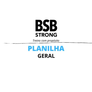 Imagem de capa para o Curso online Planilha Geral BSB STRONG 