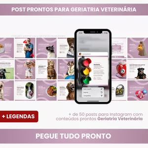 Imagem do curso PACK PARA GERIATRIA VETERINÁRIA