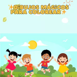 Imagen de portada para Ebook ✨Dibujos Mágicos para Colorear✨