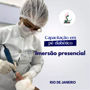 Imagem de capa para o Evento presencial Imersão Presencial da Capacitação em Pé diabético