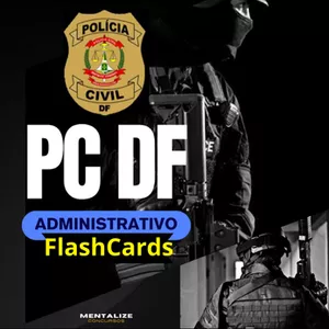 Imagem de capa para o Ebook FLASHCARDS POLICIA CIVIL DF ADMINISTRATIVO-PCDF