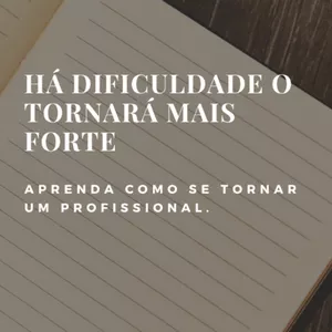 Imagem de capa para o Ebook Há dificuldade o tornará mais forte 