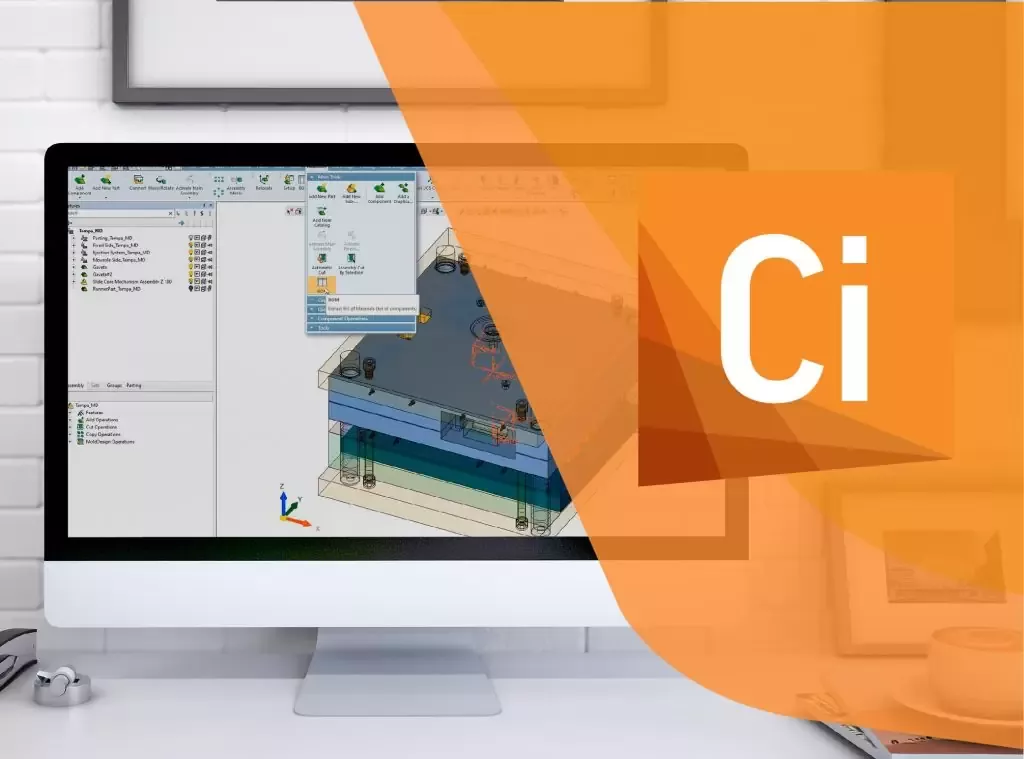 Imagem do curso Projetos de Moldes de Injeção CAD CIMATRON