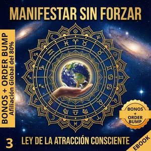 Imagen de portada para Ebook Manifestar sin Forzar - Ley de la Atracción Consciente