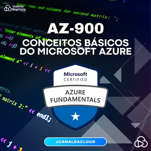 Imagem de capa para o Curso online AZ-900: Conceitos Básicos do Microsoft Azure