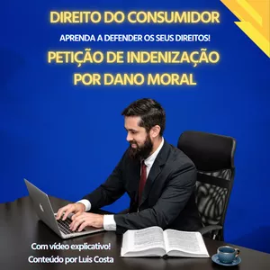 Imagem de capa para o Curso online Petição Inicial - Indenização por Dano Moral