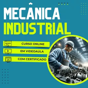 Imagem de Curso de Mecânica Industrial criado por Qualifica Brasil na hotmart