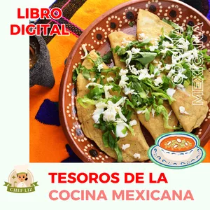 Imagen de portada para Ebook Recetas Tesoros de la Comida Mexicana