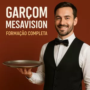 Imagem de Garçom MesaVision – Formação Completa  criado por Curso Completo Com Certificado na hotmart