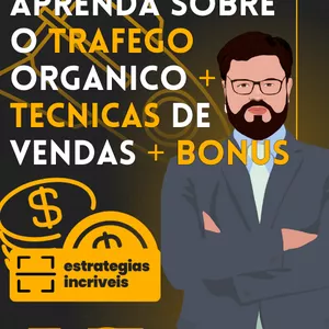 Imagem de capa para o Ebook Aprenda sobre O Trafefo Organico + Tecnicas de Vendas + Bonus - Evoee ones