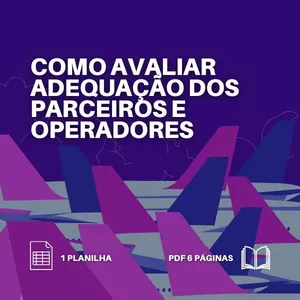 Imagem de capa para o Ebook Como avaliar adequação dos parceiros e operadores